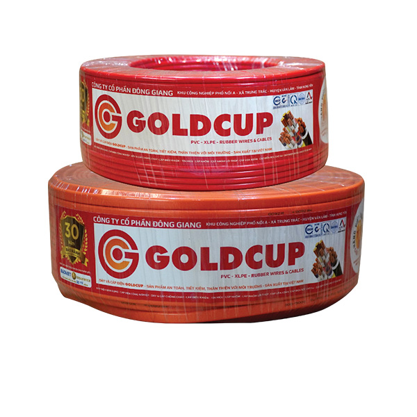 <b>DÂY, CÁP ĐIỆN GOLDCUP</b>